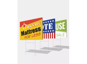 H Wire Stakes for yard sign
