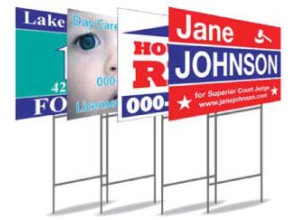 H stake and custom yard signs sheet custom security alarm yard sign stakes and post for lawn and gar