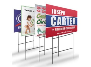 Sign Wire H Stakes for Coroplast Corrugated Yard Signs
